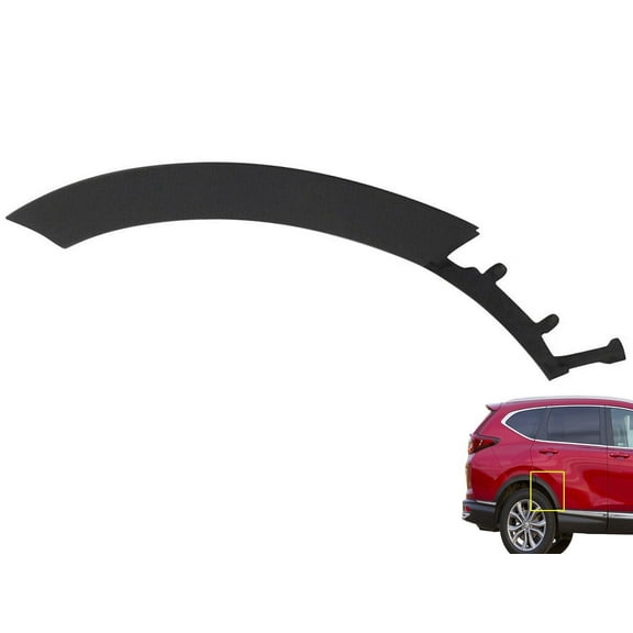 2017 2018 2019 2020 2021 2022 Compatible with Honda CRV CR-V Rear Door Flare Molding Trim Right Passenger Side