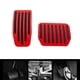 thumbnail image 5 of Almohadillas de pedal de coche/pedal de de freno/aleación de aluminio/cubiertas de ajuste de Pedal de freno Rojo Sharpla Almohadillas para pedales, 5 of 7