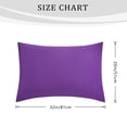thumbnail image 3 of Dreamon Halloween Super Soft Microfiber Pillowcase-Rich Purple-Standard/Queen, 1 Piece, 3 of 7