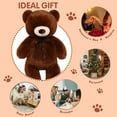 thumbnail image 3 of MorisMos Giant Teddy Bear 35.4'' Giant Stuffed Animal Big Bear Plush Toy, 3 of 8
