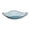 Blue, variant on MERILER High-Grade Crystal Clear Plastic Fruit Tray for Living Room, Durable and Decorative with Raised Bottom Design