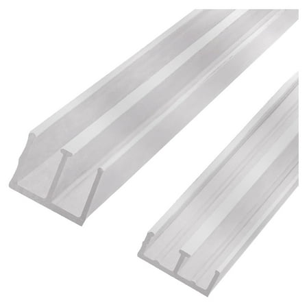 1/2" X 6' Aluminum Sliding Door Track (6')