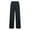 Black, variant on dPois Men's Praise Dance Pants Elastic Waist Wide Leg Long Pants Worship Pants Loose Trousers White XXL