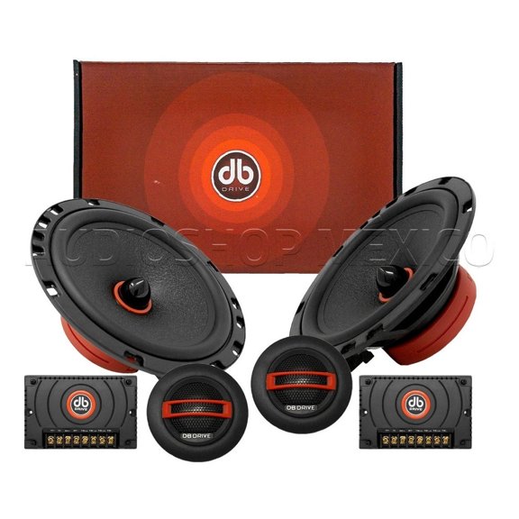 Set de Medios de Competencias Open Show DB Drive S5 6C 400 Watts 6.5 Pulgadas 4 Ohms DB Drive Set de Medios de Competencias Open Show DB Drive S5 6C