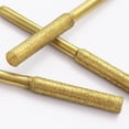 thumbnail image 1 of 3 piezas de brocas de titanio chapadas en diamante para afilar ruedas - Limas de motosierra de alta dureza 5/32 para afilador de motosierra eléctrico., 1 of 5