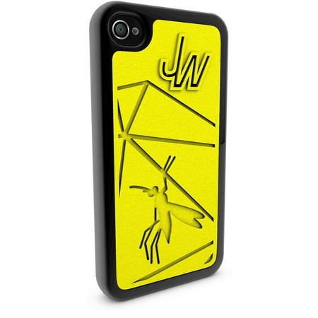 Apple iPhone 4 and 4S 3D Printed Custom Phone Case - Jurassic World - Mosquito in Amber