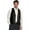 Black Lamb, variant on Scully Men's Whipstitch Lamb Leather Vest - 206-171 XX-  US
