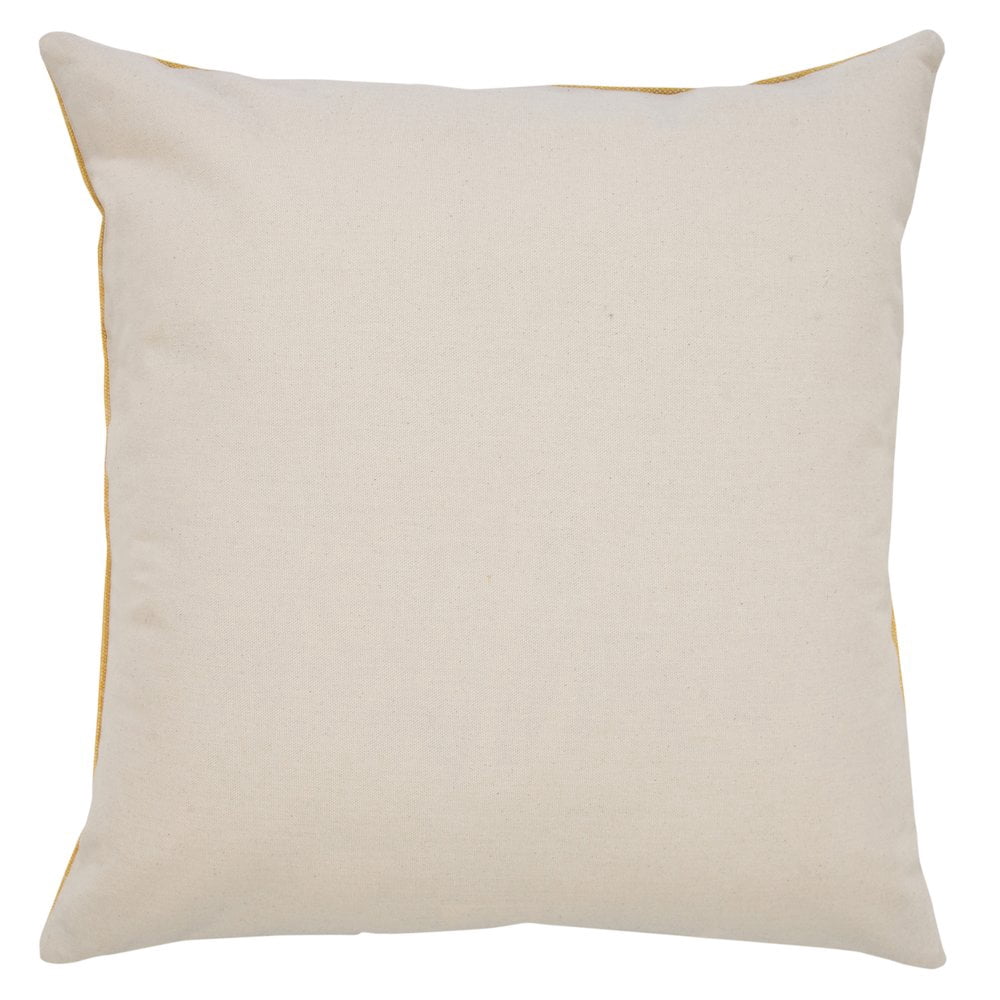 Lr Home Khloe Set of 2 Yellow 20" x 20" Dotted Stripe Cotton Adult Decorative Throw Pillow Set