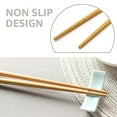 thumbnail image 3 of 5 Pairs Chopsticks Set, Bamboo Natural Reusable Chopsticks, 3 of 9