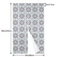 thumbnail image 3 of XMXY Japanese Doorway Curtain Noren, Moroccan Blue Tiles Door Closet Curtain Panel, Room Dividers Privacy Tapestry, 34 x 56 Inches, 3 of 7