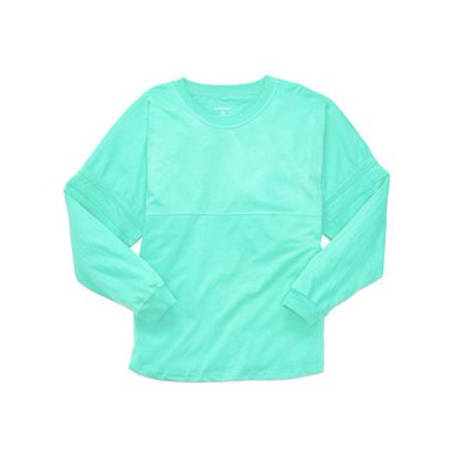 Boxercraft T-Shirt Jersey à Manches Longues avec Pompons, TG, Menthe