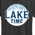 thumbnail image 3 of Instant Message - Lake Time - Women's Short Sleeve Graphic T-Shirt, 3 of 6