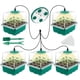 thumbnail image 1 of Nuevo kit de 5 mini invernaderos para plantas, con luz solar de espectro completo, caja de cultivo interior con cubierta y ventilación., 1 of 5