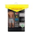 thumbnail image 4 of Bóxer Fruit of the Loom para Hombre, Ajustado, Multicolor, Super Value 5 Piezas, Talla G, 4 of 4