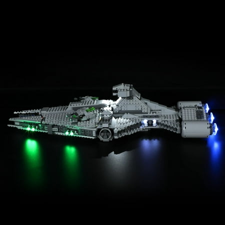 LIGHTAILING Led Lighting Kit with a Remote Control for Legos Imperial Light Cruiser 75315 Building Blocks Model (Not Include the Model Set)