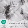 thumbnail image 3 of Floral Printed Sheet Set King Soft Microfiber Botanical Bed Sheets Extra Deep Pocket Pieces, 3 of 8