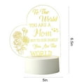 thumbnail image 3 of NSESSHome Mother's Day Gift for Mom, Gifts for Mom from Daughter Son, Acrylic Engraved Night Light Mother Birthday Gifts, Personalised Presents for Mom Unique, Room Decartion Night Lamp, 3 of 6