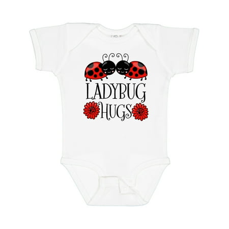 

Inktastic Ladybug Hugs Cute Pair of Ladybugs Gift Baby Boy or Baby Girl Bodysuit