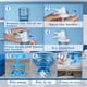 thumbnail image 4 of Soporte para Jarra de Agua de 5 Galones, Soporte para Dispensador de Agua, Encimera de Dispensador de Agua Antideslizante con 2 Válvulas Dispensadoras, 4 of 5