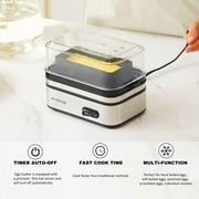 Evoloop Plastic 6-Egg Cooker Electric Egg Poacher