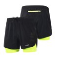 thumbnail image 1 of Lixada Lixada Custom B179 Men's Quick-Dry Running Shorts for Marathon & Gym - Green, EU Size M, 1 of 6