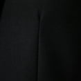 thumbnail image 2 of HOOMEUMY Mens Suit Jacket Deals Casual Workout Long Sleeve Clothes Fashion 2024 Trendy Classic Solid Coat V-Neck Jacket Button Down Design Black L, 2 of 9