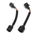 thumbnail image 1 of Headlamp Wiring Harness, Fog Lamp Wiring Connector H13 9008 Male To Female Adapter Durable 2pcs  For Car Modification, 1 of 8