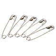 thumbnail image 1 of Unique Bargains Silver Tone Metal Safety Pins for Sewing Office Home, 1000 Pack, 1 of 5