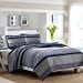 thumbnail image 2 of Nautica Home | Adleson Collection | 100% Cotton Reversible and Light-Weight Quilt Bedspread, Pre-Washed for Extra Comfort, Easy Care Machine Washable, Twin, Blue/Grey, 2 of 10