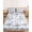 Gray, variant on Queen Size Fitted Sheet Set - Watercolor Grey Floral 3 Piece Bedding Sets 16" Deep Pocket Fitted Sheet with 2 Pillowcases, Gray Ombre Botanical Summer Brushed Microfiber Hotel Luxury Bed Sheets