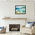 thumbnail image 3 of Stupell Industries Abstract Beach Waves Landscape Painting Black Floater Framed Canvas Art Print Wall Art, 31 x 25, 3 of 10