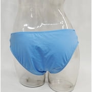 Mossimo Light Blue Double Strap Hipster Bikini Bottoms Swimwear Women's XL