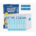 thumbnail image 2 of 22 Pza Bolsas De Almacenamiento Al Vacío Para Ropa Y Edredón, 2 of 4