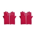 thumbnail image 4 of Youkk Spandex Gants Femmes Porte à la Main Élastique Réglable Multifonctionnel Cosplay Confortable Vêtements Soie Conduite Ornements Rose Rouge 2Set, 4 of 6