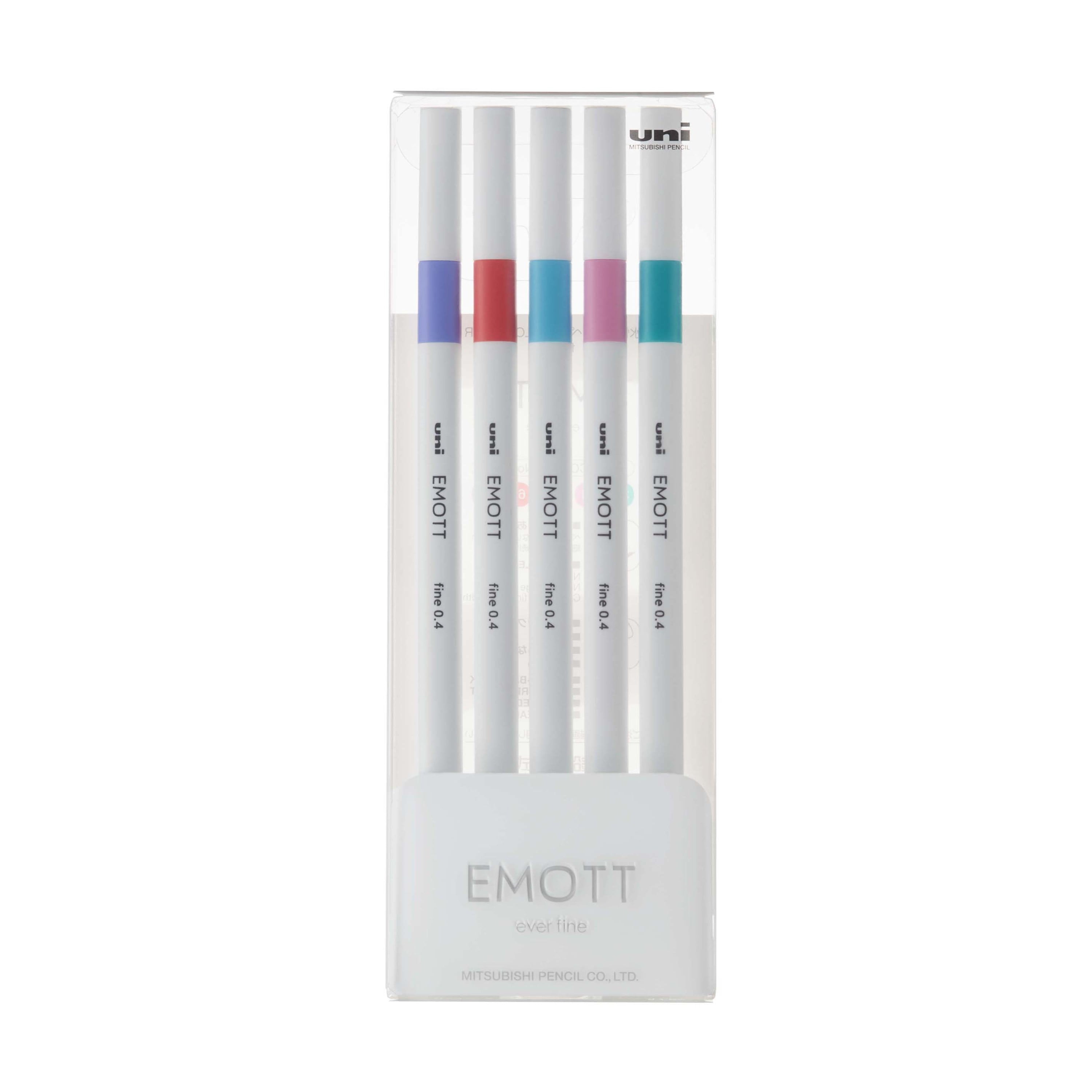 Van Milestone Cyclops EMOTT Fineliner Pen Set #8, Retro Color, 5-Colors - Walmart.com