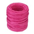thumbnail image 3 of Uxcell Raffia Paper Craft Rope Packing Rope 13 Yards Twisted Paper Rose Red, 3 of 5