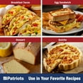 thumbnail image 3 of 4Patriots Scrambled Eggs, Freeze-Dried Powdered Eggs, For Survival, Emergency Preparedness, Camping And Backpacking, Dehydrated, Just Add Water, Naturally Gluten Free – 4 Pouches, 3 of 8