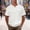#White, variant on DPTALR Men's Waffle Knit Henley T-Shirt,Short Sleeve Casual Button Neck Top,Green,Big Men's,Tall Men's XXL,Young Men's Shirts