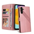 thumbnail image 2 of Wallet Case For Samsung Galaxy A13 5G,Drop Protection Stylish PU Leather Magnetic Flip Holder Credit Card Slots ID Money Pocket Phone Case For Samsung Galaxy A13 5G,Rosegold, 2 of 12