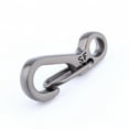 thumbnail image 2 of Clip Mousqueton Clé, Noir Mini Ressort Clips Crochet Fort 3cm pour Porte-Clés Parachute Cordon, 2 of 8