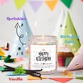 thumbnail image 3 of Vela de aromaterapia Homsolver Happy Birthday Vanilla Cream, 3 of 6