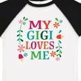 thumbnail image 4 of Inktastic My Gigi Loves Me Girls Apparel Girls Toddler T-Shirt, 4 of 5