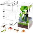 thumbnail image 1 of Terrarium ZENWUKONG Jumping Spider Recinto acrílico de 8 x 8 x 15 cm, 1 of 7