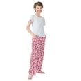 thumbnail image 3 of FORMRS Boys Pajama Pants with Pockets Size 6-8Y Kids Lounge Sleep Bottoms, Strawberry Bliss, 3 of 8