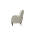 thumbnail image 4 of Jennifer Taylor Home, Loretta Upholstered Arm Chair, Sky Neutral, 4 of 11