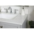 thumbnail image 4 of 30 inch Single Bathroom Vanity in Grey with Backsplash, 4 of 7
