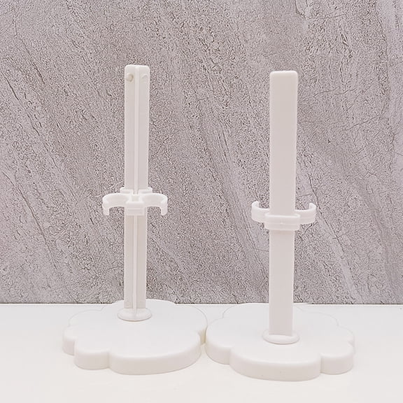 FRCOLOR 12pcs Doll Supports Little Figure Display Holders Small Doll Stands Doll Accessories