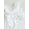 thumbnail image 6 of Bagilaanoe Little Girls Formal Dress Flying Sleeve A-line Princess Dresses 1T 2T 3T 4T 5T 6T 7T Kids Evening Tulle Dress for Wedding Birthday Party Gown, 6 of 9