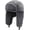 Grey, variant on Winter Unisex Ear Flap Russian Ushanka Hat Faux Trapper Trooper Hats with Earmuffs for Men Women
