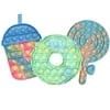 Binpure Bubble Fidget Toy, Donut Lollipop Milk Tea Stress Relief Sensory Toy